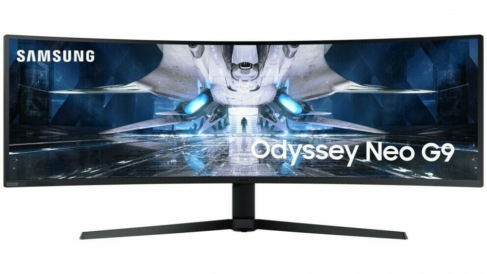 Samsung 49" LS49AG950NEXXS VA DQHD 240Hz 1ms GSync Odyssey Neo G9 Curved Quantum Mini-LED Monitor