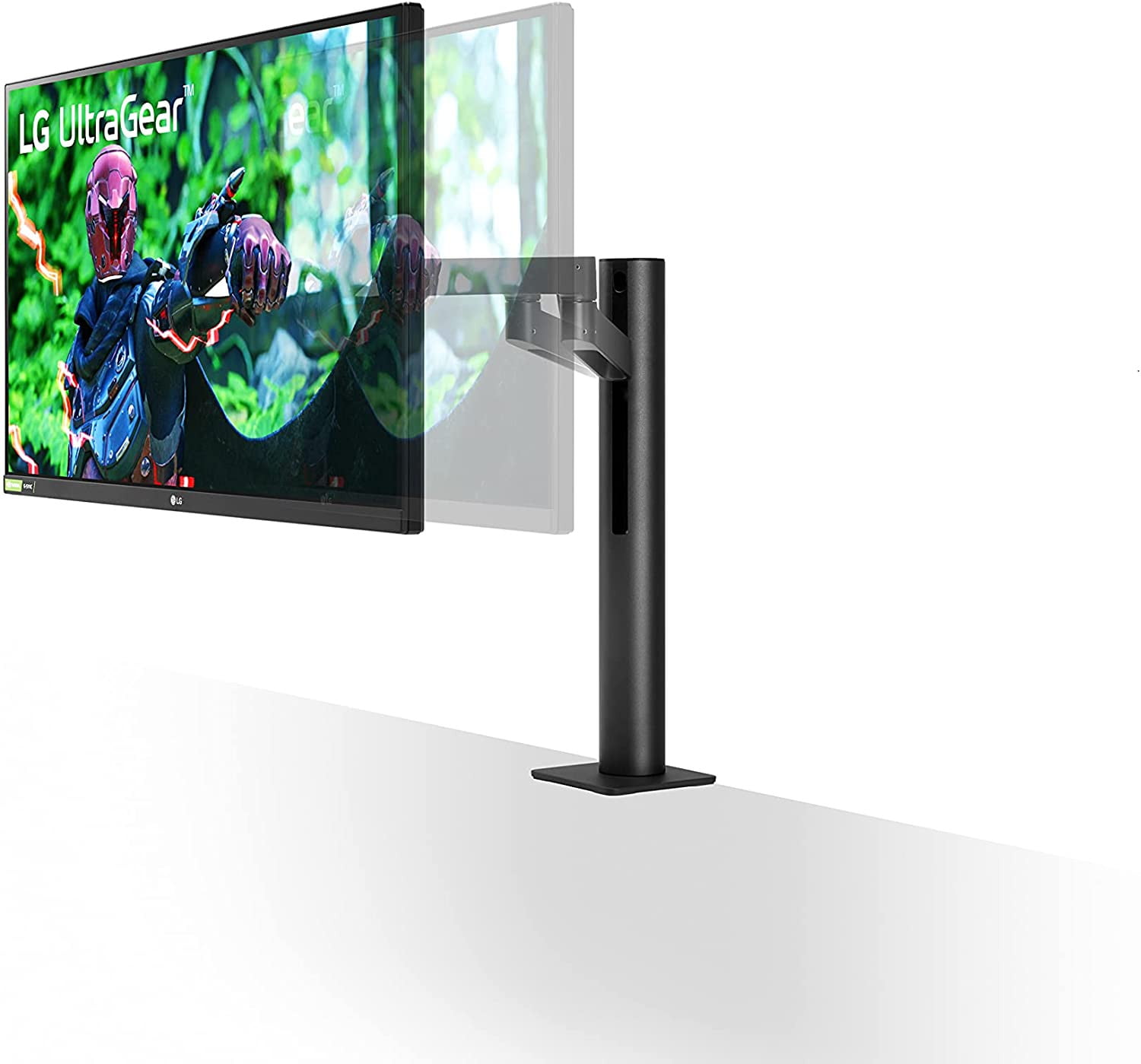 LG 27" 27GN880 Nano IPS 1ms 144Hz QHD HDR10 AMD GSync Nvidia GSync Ergonomic Ultragear Gaming Monitor