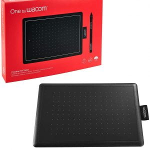 One by Wacom CTL-472 Small Creative Pen Tablet for Windows & Mac - CTL-472/K0-C