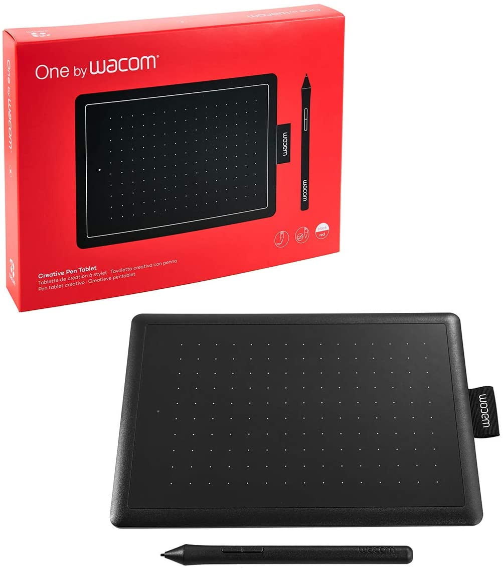 One by Wacom CTL-472 Small Creative Pen Tablet for Windows & Mac - CTL-472/K0-C