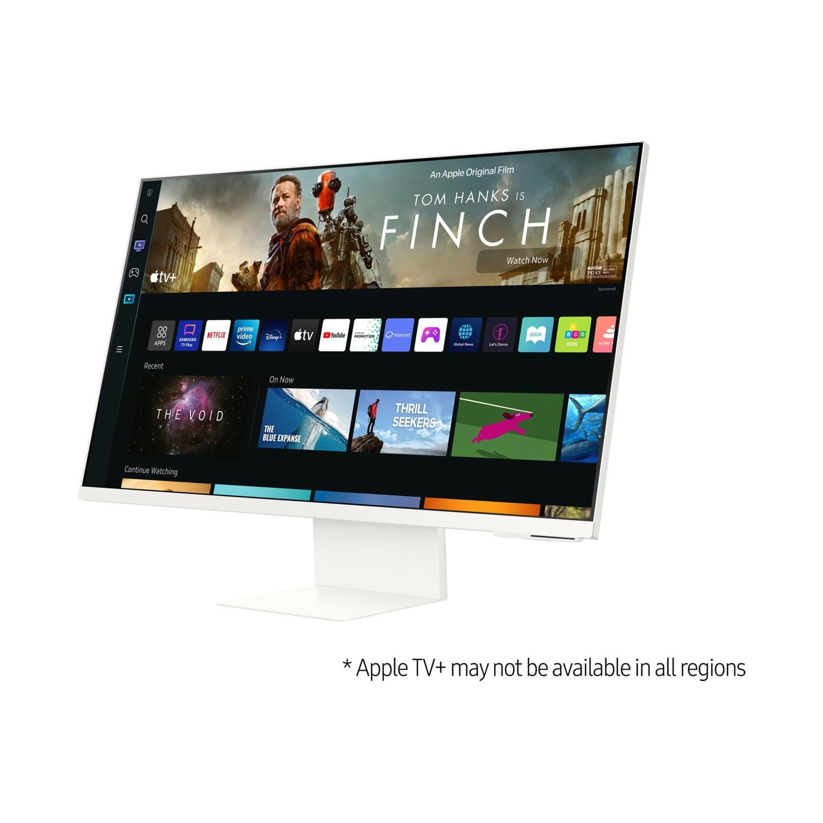 Samsung 32" LS32BM801UEXXS 4K 60Hz 4ms UHD HDR10+ Slim Fit Camera IoT Hub Airplay Type C Ultrawide M8 Smart Monitor