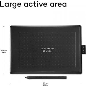 One by Wacom CTL-672 Medium Creative Pen Tablet for Windows & Mac - CTL-672/K0-C