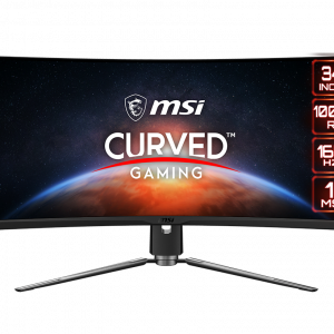 MSI 34" MPG Artymis 343CQR VA UWQHD 165Hz 1ms HDR400+10bits Smart Curved Gaming Monitor