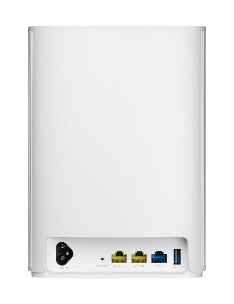 Asus ZenWiFi AX Hybrid (XP4) WiFi 6 1800 Mbps Instant Guard AiProtection Pro Dual Band Mesh WiFi System Router