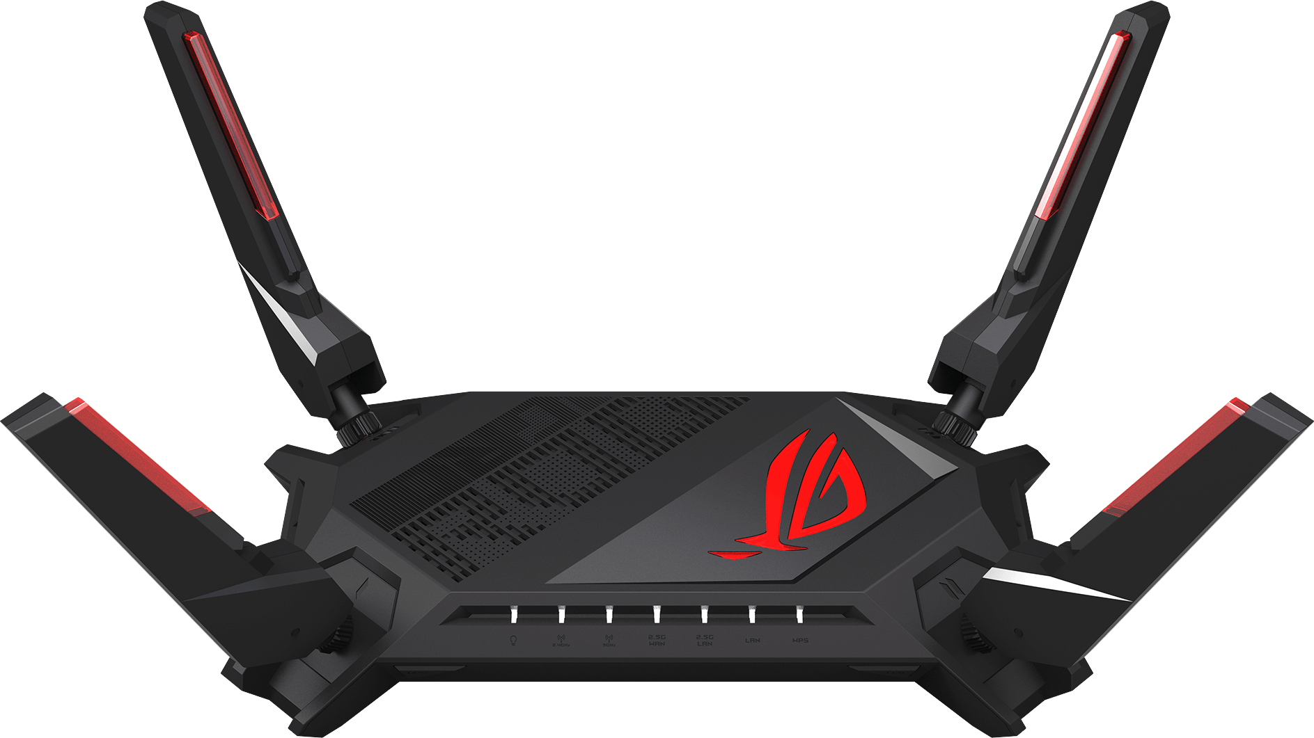 Asus ROG Rapture GT-AX6000 Dual Band WiFi 6 2.5 Ports 2.0 GHz Quad Core CPU AiProtection Pro Gaming Router