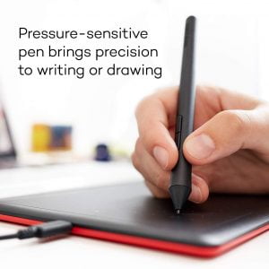 One by Wacom CTL-472 Small Creative Pen Tablet for Windows & Mac - CTL-472/K0-C