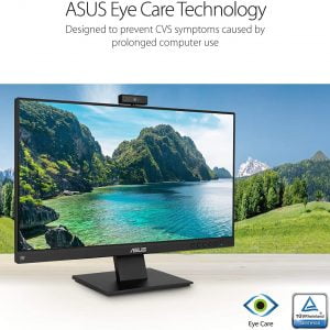 Asus 23.8" BE24EQK FHD IPS 60Hz 2MP Buildin Camera Microphone Array Build In Speaker Video Conferencing Monitor
