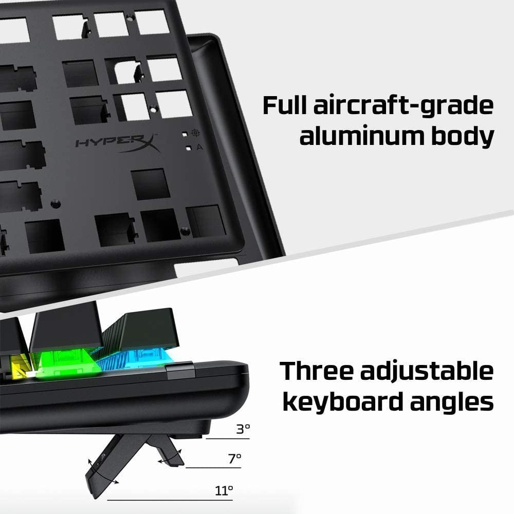 HyperX Alloy Origins Mechanical Gaming Keyboard - Blue Key (HX-KB6BLX-US)