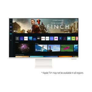 Samsung 32" LS32BM801UEXXS 4K 60Hz 4ms UHD HDR10+ Slim Fit Camera IoT Hub Airplay Type C Ultrawide M8 Smart Monitor