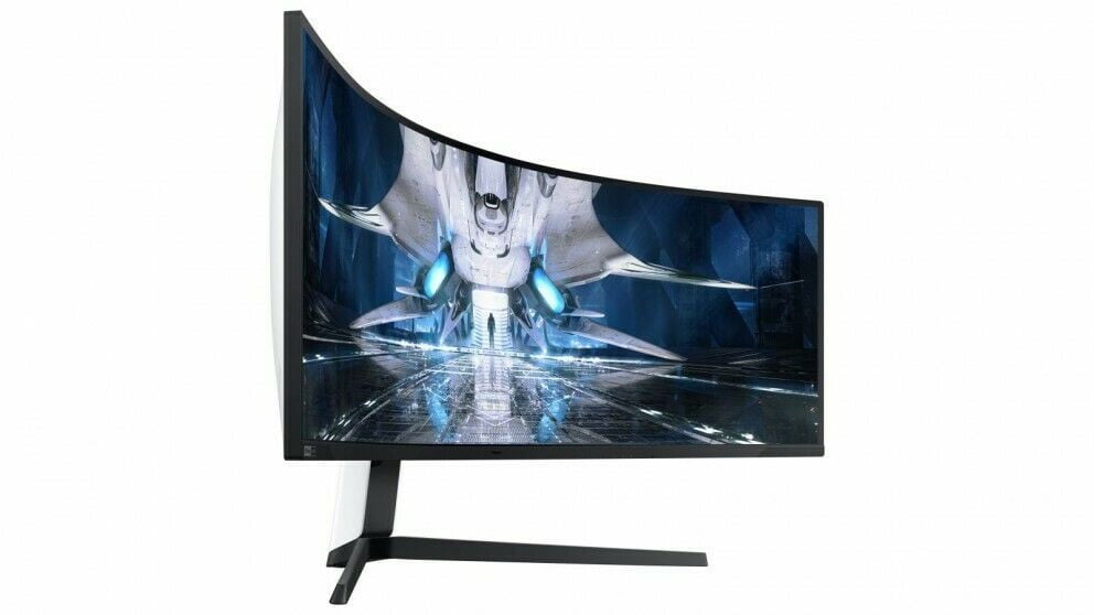 Samsung 49" LS49AG950NEXXS VA DQHD 240Hz 1ms GSync Odyssey Neo G9 Curved Quantum Mini-LED Monitor