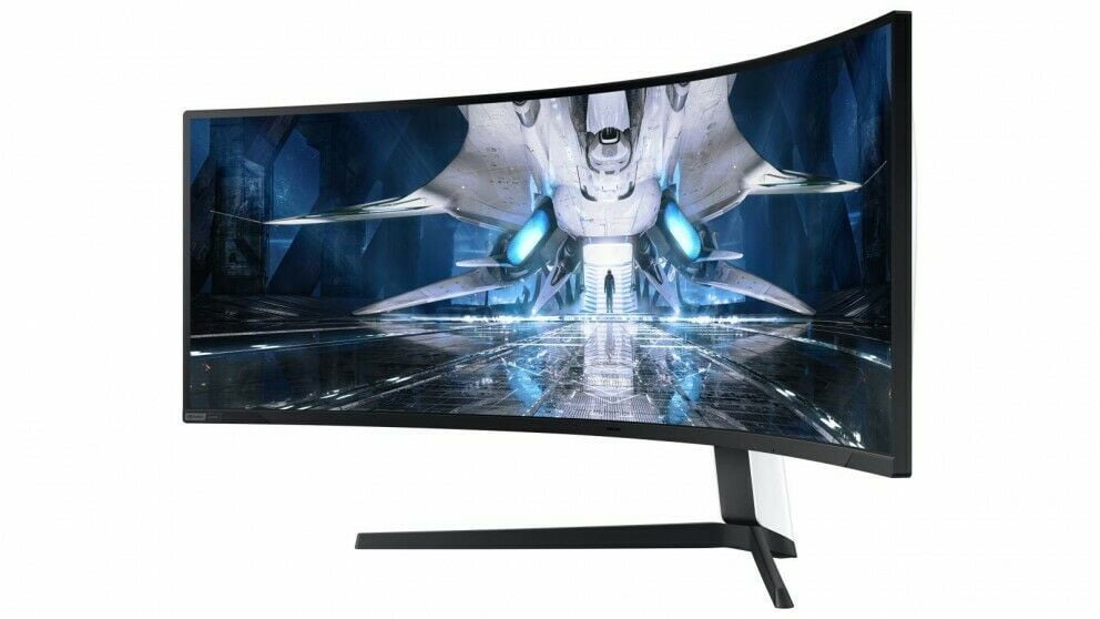 Samsung 49" LS49AG950NEXXS VA DQHD 240Hz 1ms GSync Odyssey Neo G9 Curved Quantum Mini-LED Monitor