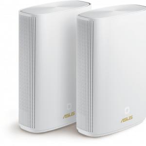 Asus ZenWiFi AX Hybrid (XP4) WiFi 6 1800 Mbps Instant Guard AiProtection Pro Dual Band Mesh WiFi System Router