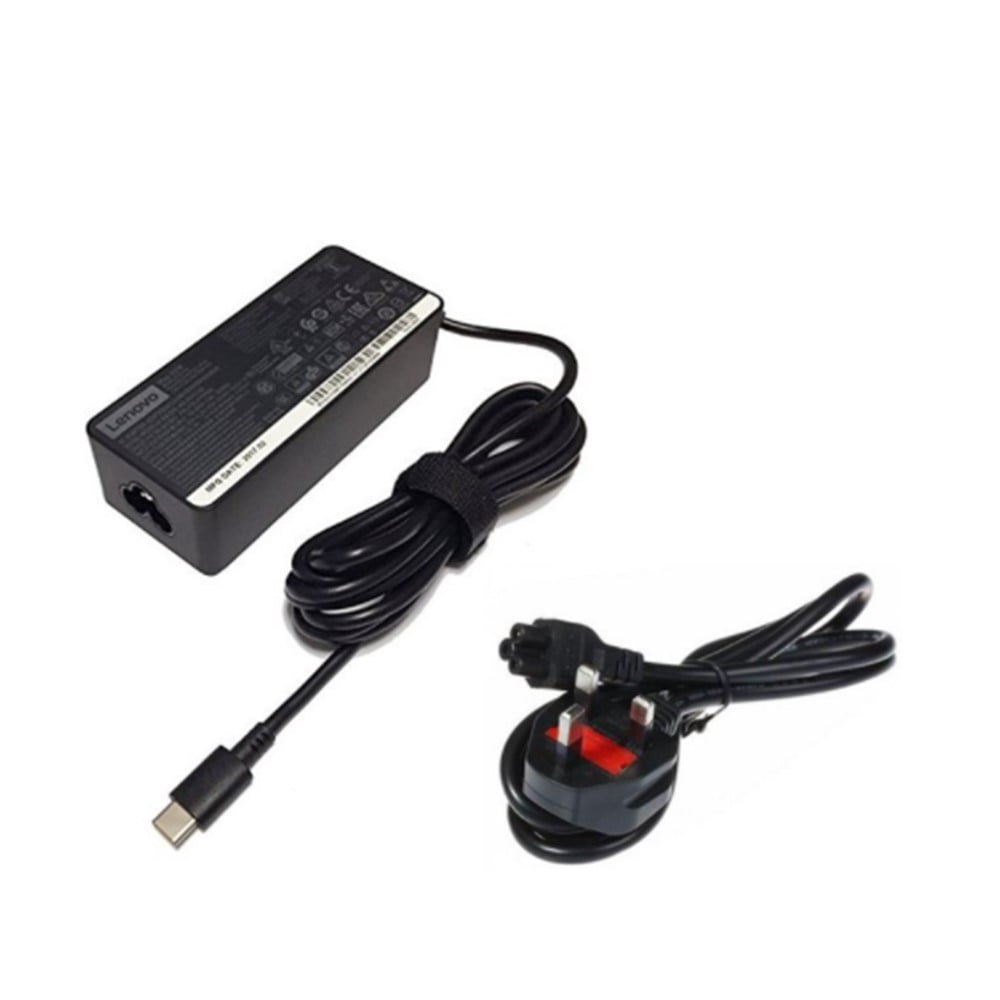 23815b23cd394cf6af2c5ec258c09d56.jpeg Lenovo 65W Laptop Adapter Charger USB Type-C 3-PIN UK PLUG (4X20M26283)