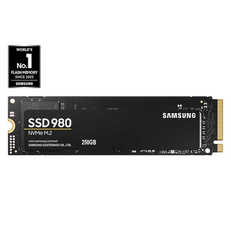 Samsung 250GB SSD 980 PCIe 3.0 NVMe M.2 SSD - MZ-V8V250BW