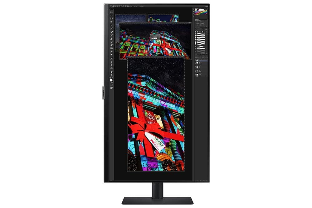 Samsung 27" 4K UHD HDR10 IPS Type C Ergonomic Monitor-LS27A800UJEXXM