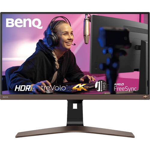BenQ 28" EW2880U 4K UHD IPS HDRi 5ms 60Hz AMD Freesync Trevolo Speaker Eye-CareU USB-C Entertainment Monitor