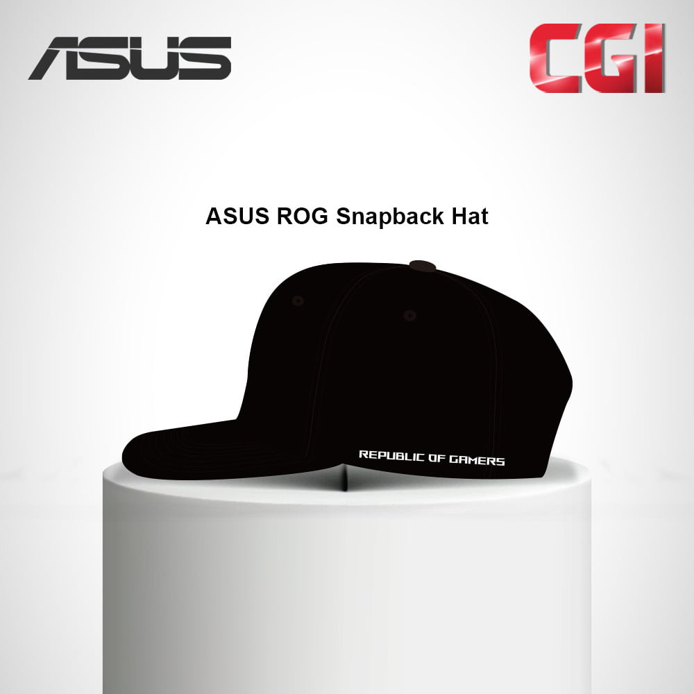 [Exclusive] Asus ROG Snapback Hat - NOT FOR SALE