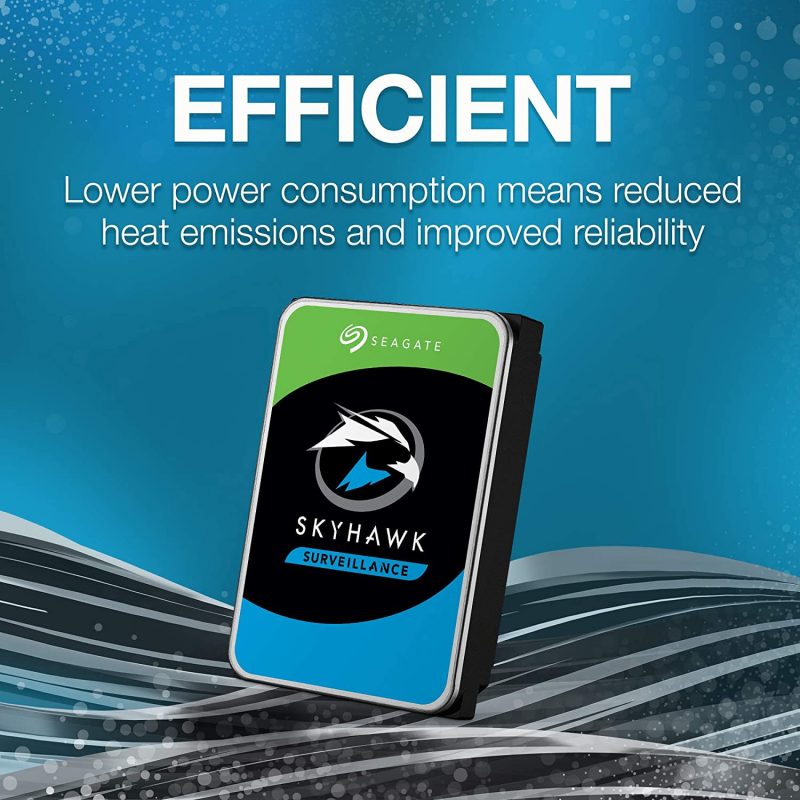 Seagate Skyhawk Surveillance 4TB 6Gb/s 256MB 3.5" Internal Hard Drive - ST4000VX013