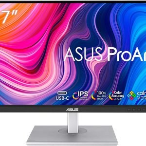 Asus ProArt Display 27" PA278CV WQHD IPS 70Hz Adaptive Sync 100% Adobe RGB&REC.709 Color Accuracy ?E< 2 USB-C Display Port Daisy Chain Ergonomic Monitor