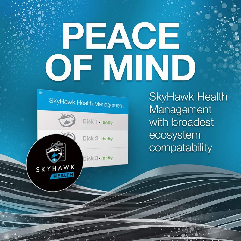 Seagate Skyhawk Surveillance 4TB 6Gb/s 256MB 3.5" Internal Hard Drive - ST4000VX013