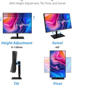 Asus ProArt 32" PA32UCX-PK 4K HDR IPS ThunderBolt 3 USB-C Mini LED Professional Monitor