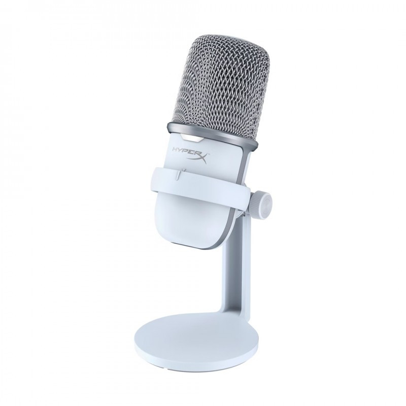 HyperX SoloCast in White USB Gaming Microphone For PC, PS4, MAC - 519T2AA