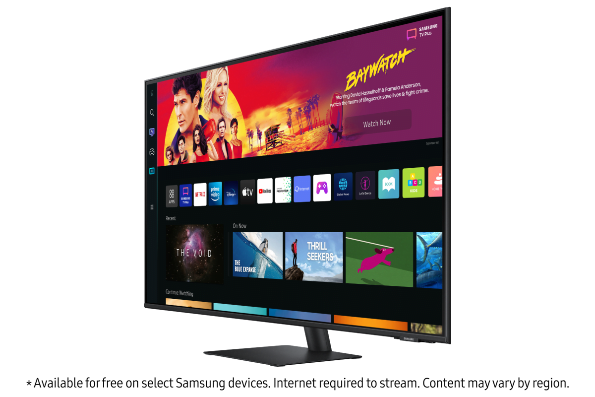 Samsung 43" M7 LS43BM702UEXXS UHD VA HDR10 4ms 60Hz Type-C Ultrawide Smart Monitor
