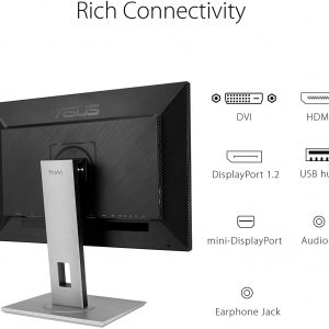 Asus ProArt Display 27" PA278QV WQHD IPS 75Hz Adaptive Sync 100% SRGB Calman Verified Professional Monitor