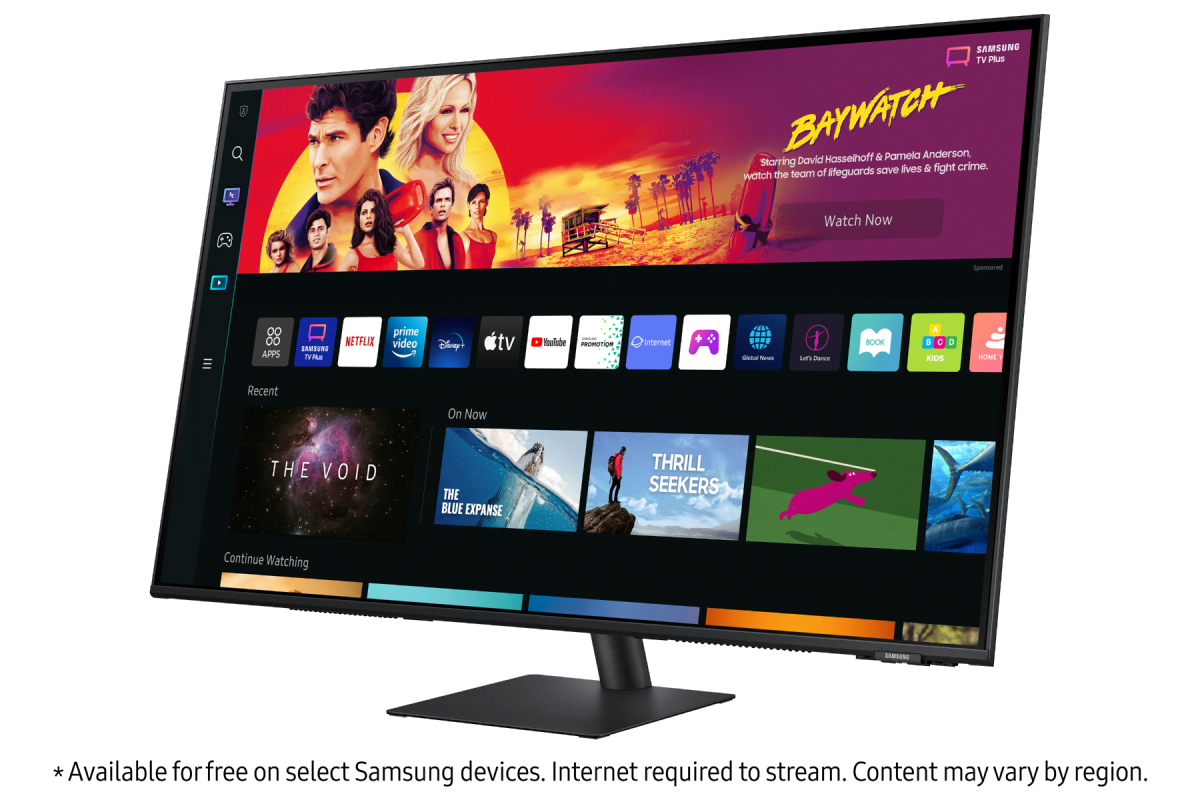Samsung 43" M7 LS43BM702UEXXS UHD VA HDR10 4ms 60Hz Type-C Ultrawide Smart Monitor