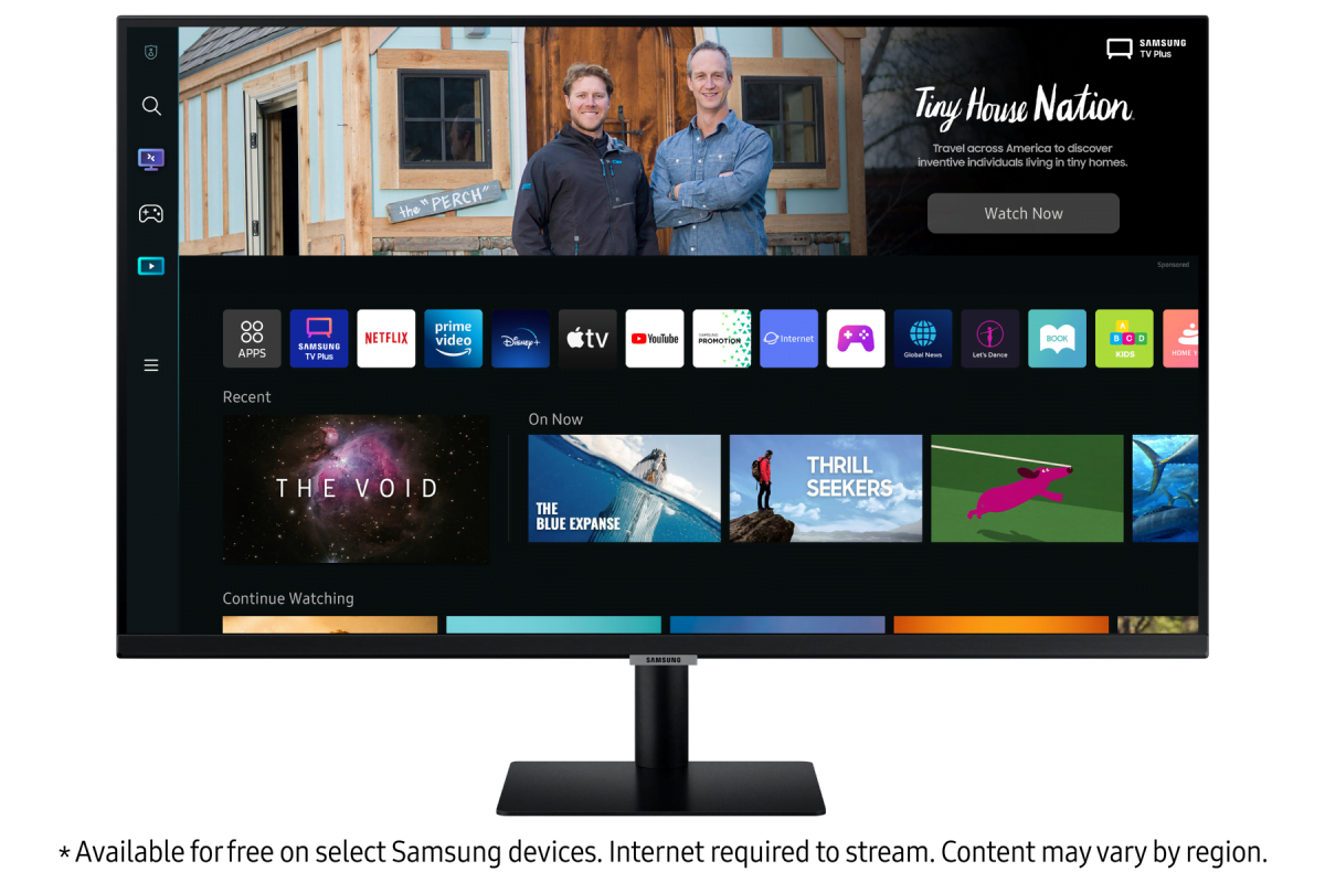 Samsung 32" M5 LS32BM500EEXXS FHD VA 60Hz 4ms HDR10 Smart Monitor