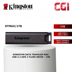 Kingston DataTraveler Max USB 3.2 Gen 2 Flash Drive (DTMAX/1TB)