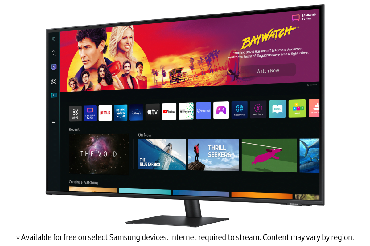 Samsung 43" M7 LS43BM702UEXXS UHD VA HDR10 4ms 60Hz Type-C Ultrawide Smart Monitor