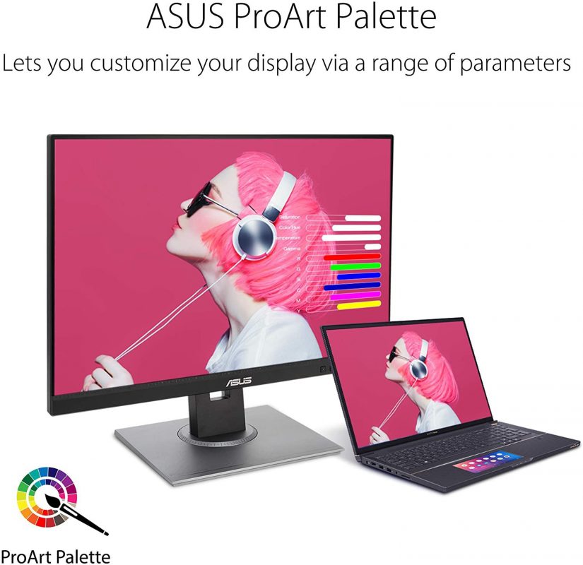 Asus ProArt Display 24.1" PA248QV WUXGA IPS 75Hz Adaptive Sync 100% SRGB Calman Verified Professional Monitor