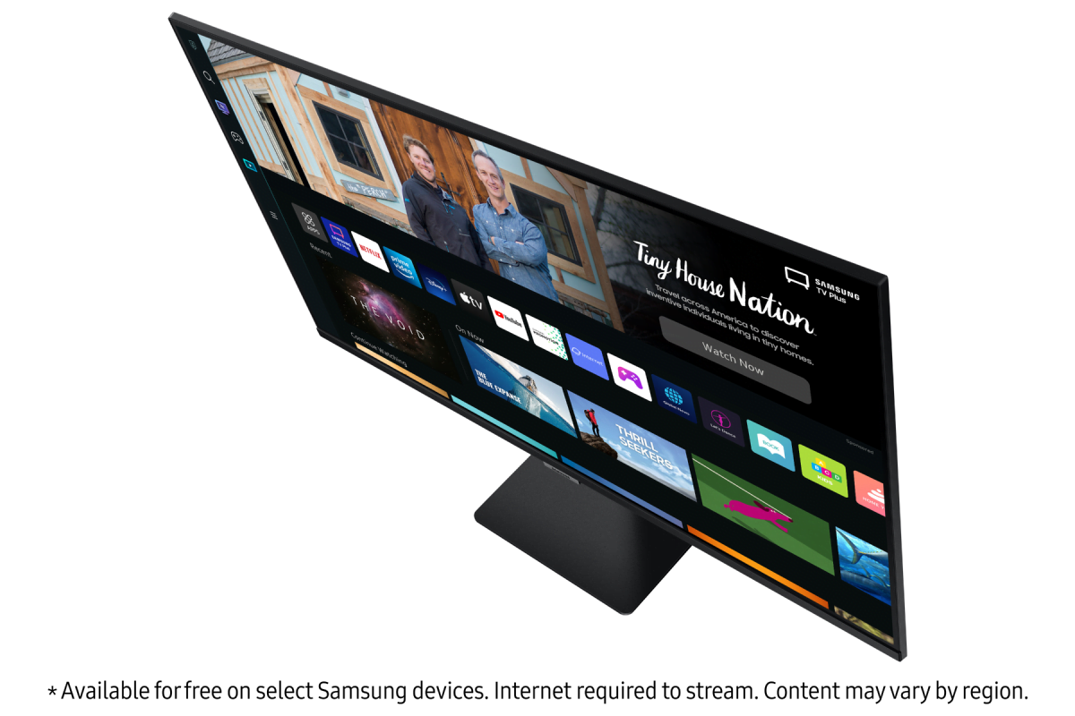 Samsung 27" M5 LS27BM500EEXXS FHD VA 60Hz 4ms HDR10 Smart Monitor