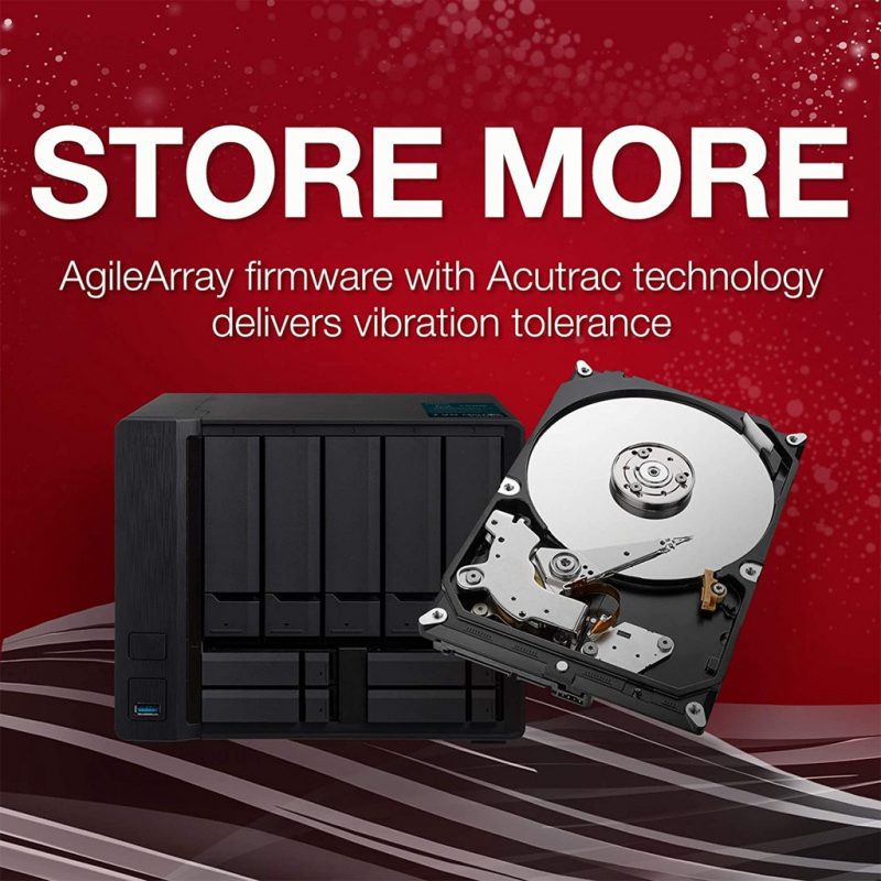 Seagate Ironwolf 10TB 3.5" 256MB 7200RPM Internal NAS HDD - ST10000VN000