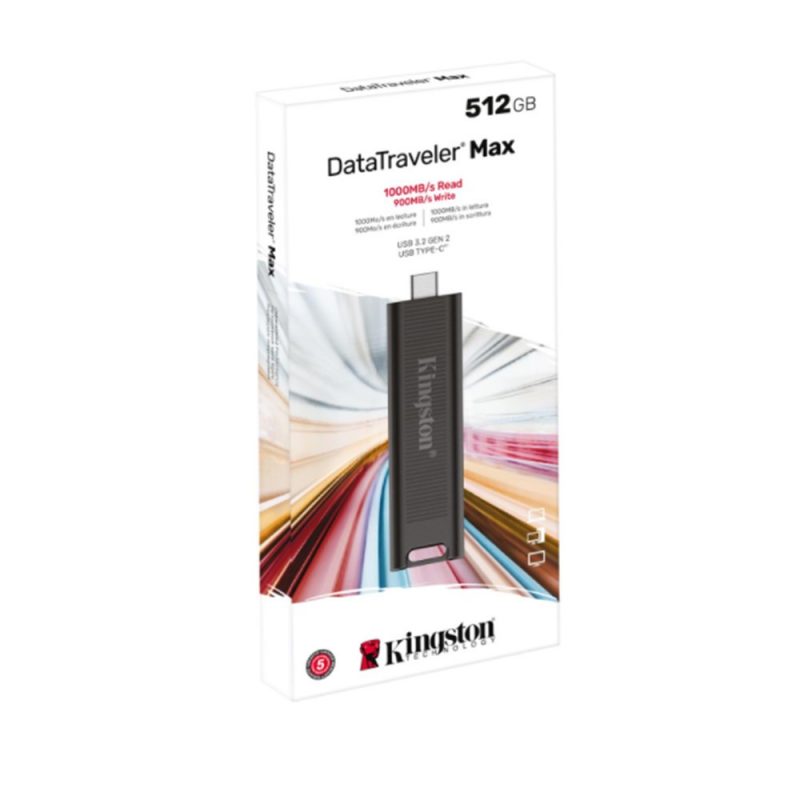 Kingston DataTraveler Max USB 3.2 Gen 2 Flash Drive (DTMAX/512GB)