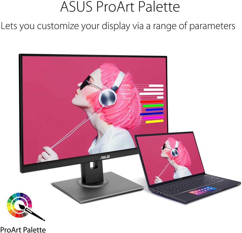Asus ProArt Display 27" PA278QV WQHD IPS 75Hz Adaptive Sync 100% SRGB Calman Verified Professional Monitor