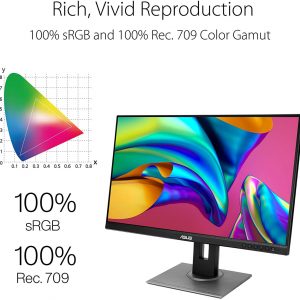 Asus ProArt Display 27" PA278QV WQHD IPS 75Hz Adaptive Sync 100% SRGB Calman Verified Professional Monitor