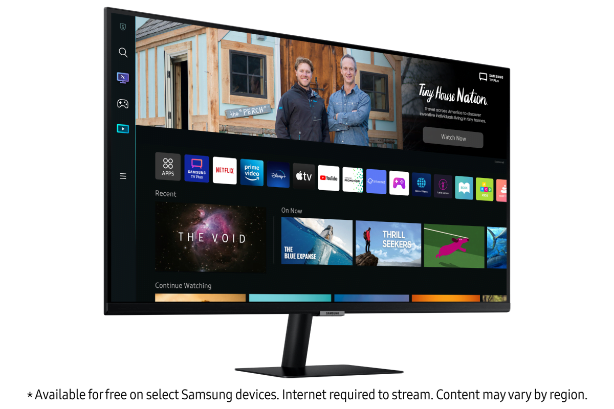 Samsung 32" M5 LS32BM500EEXXS FHD VA 60Hz 4ms HDR10 Smart Monitor