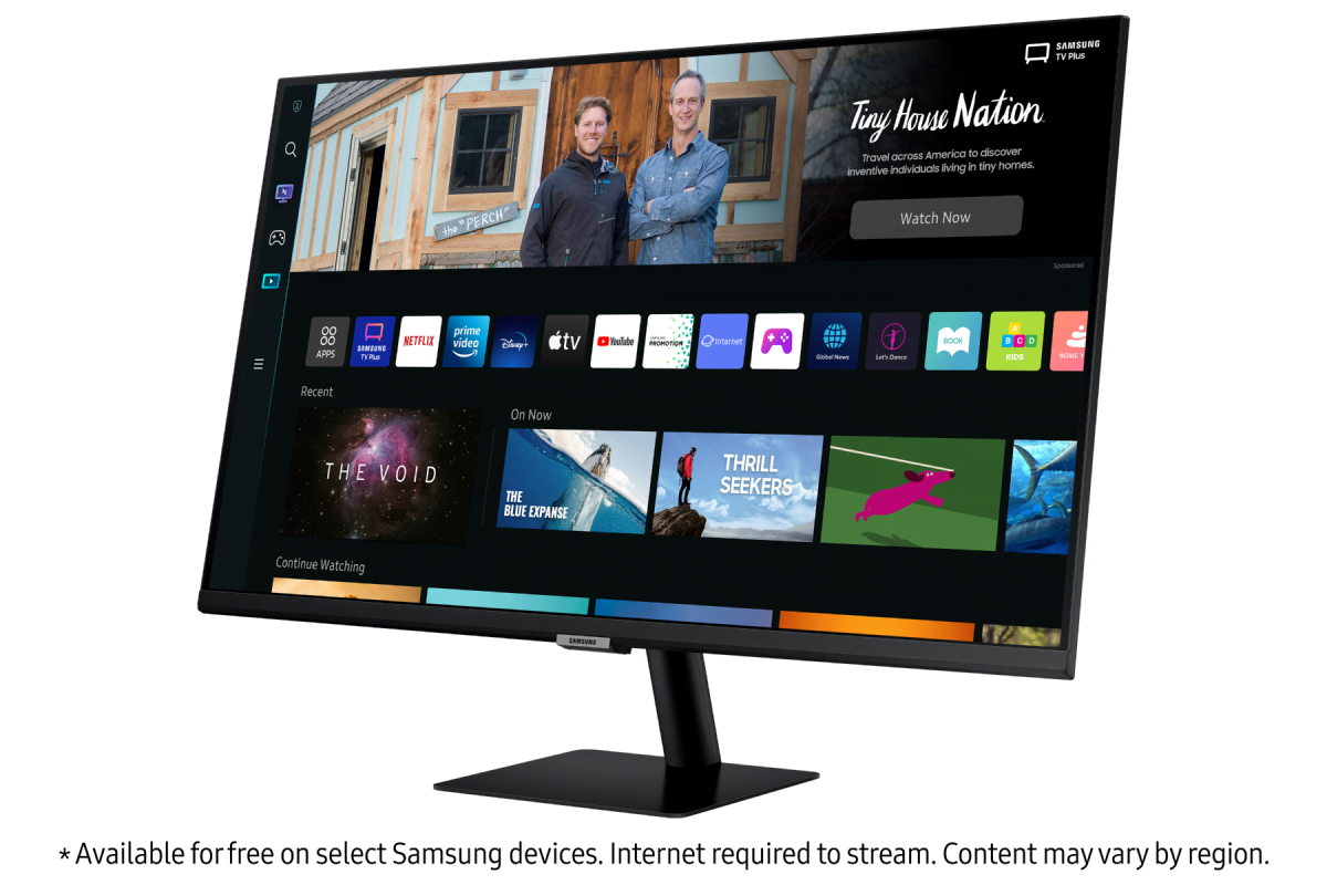 Samsung 27" M5 LS27BM500EEXXS FHD VA 60Hz 4ms HDR10 Smart Monitor