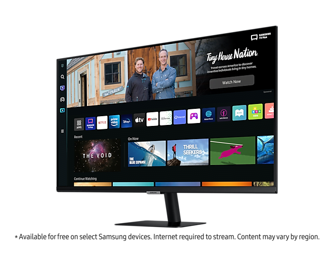 Samsung 27" M5 LS27BM500EEXXS FHD VA 60Hz 4ms HDR10 Smart Monitor