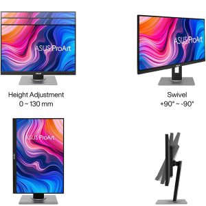 Asus ProArt Display 24.1" PA248QV WUXGA IPS 75Hz Adaptive Sync 100% SRGB Calman Verified Professional Monitor