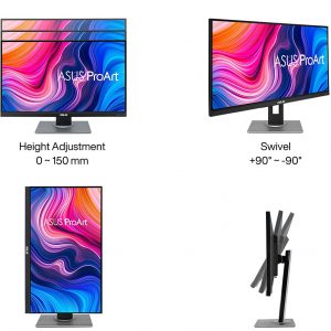 Asus ProArt Display 27" PA278QV WQHD IPS 75Hz Adaptive Sync 100% SRGB Calman Verified Professional Monitor