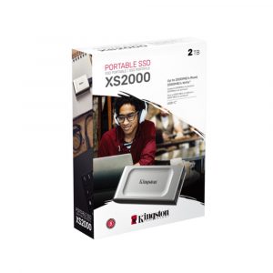 Kingston XS2000 USB 3.2 Gen 2 Pocket Sized Portable External SSD (SXS2000/2000G)