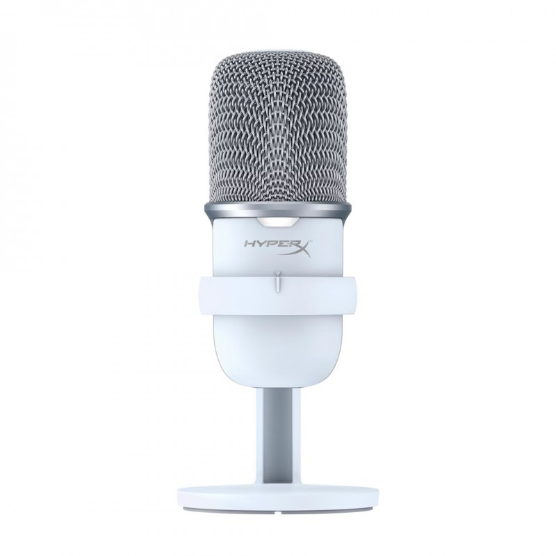 HyperX SoloCast in White USB Gaming Microphone For PC, PS4, MAC - 519T2AA