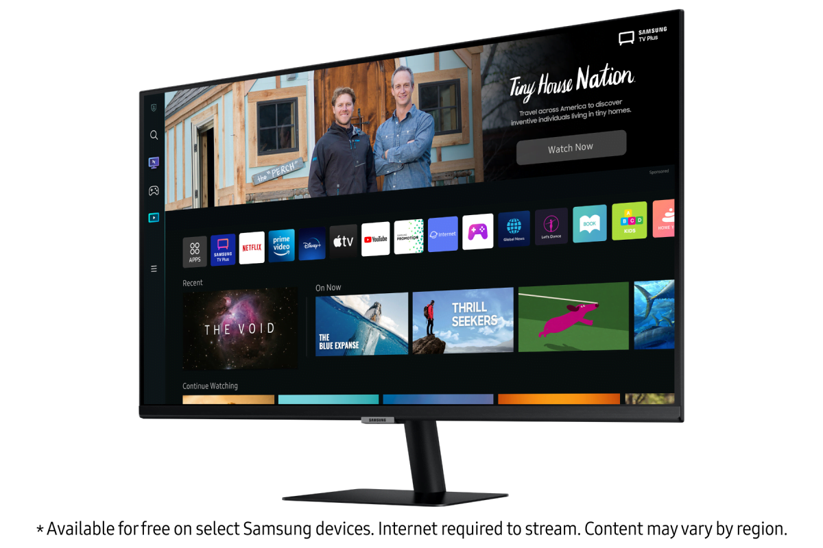 Samsung 27" M5 LS27BM500EEXXS FHD VA 60Hz 4ms HDR10 Smart Monitor
