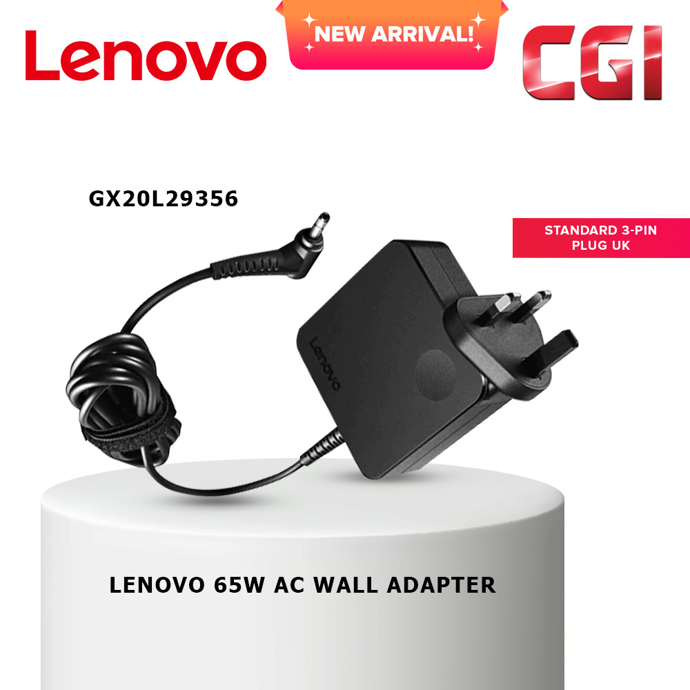 Original Lenovo 65W AC Wall Adapter - GX20L29356