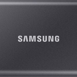 Samsung T7 1TB 1,050MB/s USB 3.2 Type-C Portable SSD (Grey) - MU-PC1T0T/WW