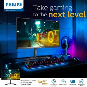 Philips 23.8" 24M1N3200Z/69 Momentum 3000 IPS FHD 165Hz 1ms AMD Freesync Premium SmartErgoBase Gaming Monitor
