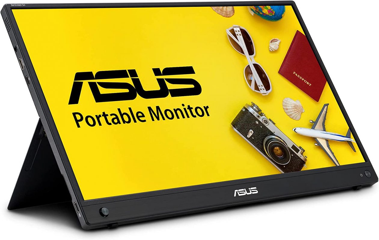 Asus 15.6" Zenscreen Go MB16AWP FHD Speaker Build-in-G-Sensor Wireless Portable Monitor